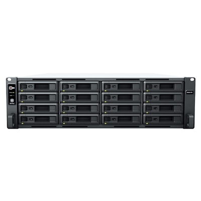 NAS SYNOLOGY RS2821RP+ X 16HD 3.5''/2.5''SATA/SSD>NO HD< RACK-QUADCORE 2.2GHZ,DDR4 4GB,4P RJ45 1GBE-SUPP.FINO 40 TELEC.-GAR.3 ANNI