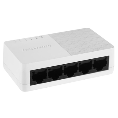 SWITCH 5P LAN 10/100M HIKVISION DS-3E0105D-OUNMANAGED - CASE PLASTICO