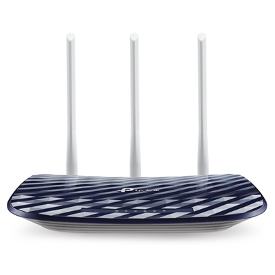 WIRELESS AC750 ROUTER DUAL BAND TP-LINK ARCHER C20 5GHZX433MBPS/2.4GHZX300MBPS 802.11AC/A/B/G/N 1P WAN+4P LAN 10/100 FINO:31/01