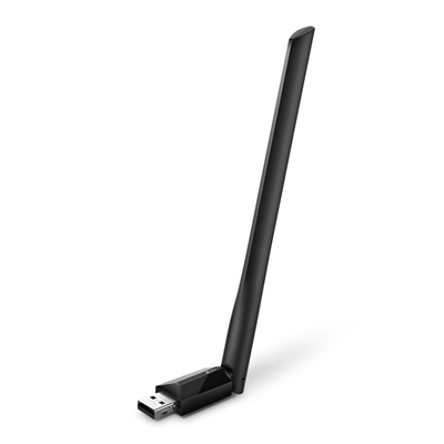 ADATTATORE WIRELESS AC600 DUAL BAND TP-LINK ARCHER T2U PLUS USB2.0 200MBPS A 2.4GHZ + 433MBPS A 5GHZ 1 ANT. FINO:29/02