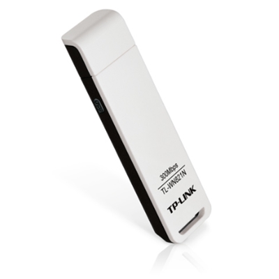 WIRELESS 300M LAN USB TP-LINK TL-WN821N 802.11BGN 2T2R 2.4GHZ -GARANZIA 3 ANNI-