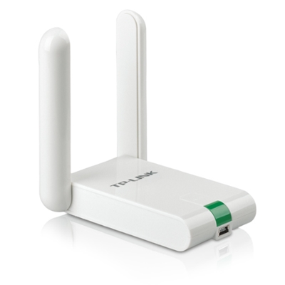 ADATTATORE USB WIRELESS N 300M TP-LINK TL-WN822N 802.11BGN - 2T2R-2.4GHZ-QSS BUTTON-CAVO 2 ANT. FISSE - GARANZIA 3 ANNI-