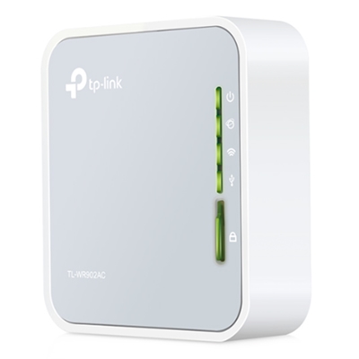 WIRELESS AC750 ROUTER DUAL BAND TP-LINK TL-WR902AC MINI POCKET 433MBPS X 5GHZ+300MBPS X 2.4GHZ 1P 10/100M-3 ANTENNE-G FINO:29/02