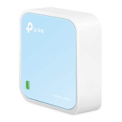 WIRELESS ROUTER LITE N 300M MINI POCKET TP-LINK TL-WR802N 802.11N/G/B 2T2R 2.4GHZ,1P LAN,1P USB MINI + ALIM - GARAN