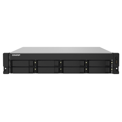 NAS QNAP TS-832PXU-RP-4G 8HD 3,5''/2,5''SATA6 3GB/S>NO HD<2U RACK 2P 10GBE SFP+2PGBE-4PUSB3.0-4GB DDR4 DIMM-QCORE AL324 1.7GHZ