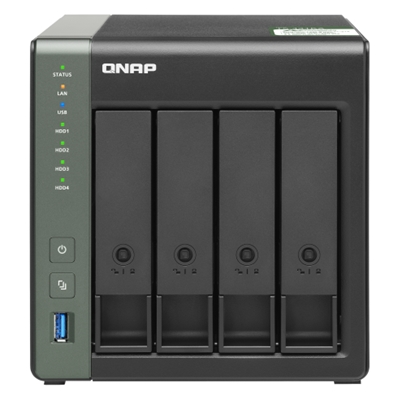 NAS QNAP TS-431KX-2G 4HD 3,5''/2,5''SATA6 >NO HD<1P 10GBE SFP+2P GBE-3P USB3.0-2GB DDR3L SODIMM-QUADCORE AL-214 1.7GHZ