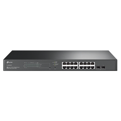 SWITCH 18P LAN GIGABIT TP-LINK TL-SG2218P SMART 16P GIGA RJ450+ POE+ 2P GIGABIT SFP SLOTS - GARANZIA A VITA