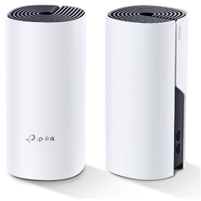 WIRELESS ROUTER AC1200 HOME HYBRID MESH TP-LINK DECO P9(2-PACK) CON POWERLINE AV1000 2P GIGABIT 1P USB 2 ANT.INT.- MU-MIMO