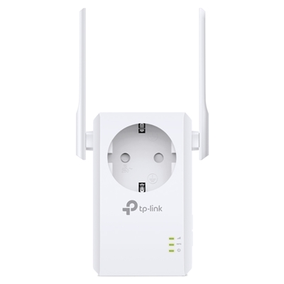 WIRELESS N RANGE EXTENDER 300M TP-LINK TL-WA860RE 802.11NGB CON PASS THROUGH E PRESA DA MURO - ANTENNE ESTERNE- GARANZIA 3 ANNI-