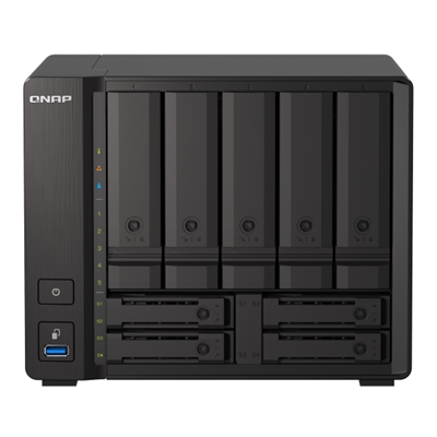 NAS QNAP TS-H973AX-32G 9HD 3,5''/2,5''SATA6>NO HD<2PX2.5GBE+1P 10G BASE-GIGA 4P USB3.0-32GB DDR4 SODIMM-AMD RYZEN V1000 2.2GHZ