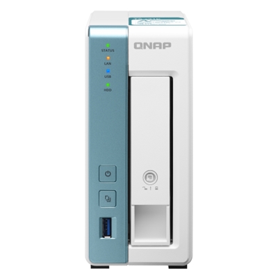 NAS QNAP TS-131K X 1HD 3,5''/2,5''SATA3>NO HD<1P GIGABIT-3P USB3.0-1GB-QUADCORE AL-214 1.7GHZ-GAR.2 ANNI-