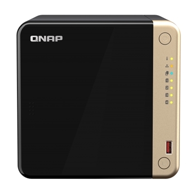 NAS QNAP TS-464-8G 4HD 3,5''/2,5'' SATA6G>NO HD<2PX2.5GBE -4P USB3.0-8GB DDR4 SO-DIMM (NON ESPANDIBILI) -CELERON N5105/N5095 4CORE