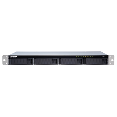 NAS QNAP TS-431XEU-2G 4HD 3,5''/2,5''SATA6 3GB/S>NO HD<1U RACK 1P 10GBE SFP+2P GIGA-USB3.0-2GB DDR3 SODIMM-QUADCORE AL-314 1.7GHZ-