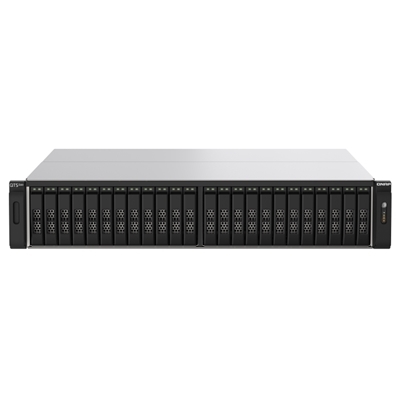 NAS QNAP TS-H2490FU-7302P-128G 24HD >NO HD< 2U 2P 25GBE SFP 28- 2X2.5GBE+ 2P USB3.0-128G DDR4 -AMD EPYC 7302P 3.0GHZ