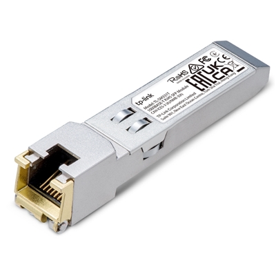 MODULO TP-LINK TL-SM331T 1000BASE-T RJ45 SFP 1000MBPS RJ45 COPPER TRANSCEIVER, PLUG AND PLAY WITH SFP SLOT, UP TO 100MT