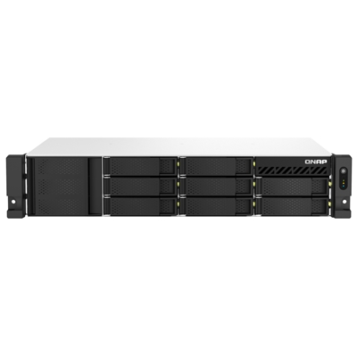 NAS QNAP TS-864EU-RP-8G 8HD 3,5''/2,5''SATA6>NO HD<2U RACK-2P X 2.5GBE -4P USB-8GB DDR4 SO DIMM (NON ESP.)-QUADCORE CEL.4-CORE