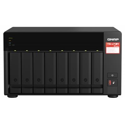 NAS QNAP TS-873A-8G 8HD 3,5''/2,5''SATA6>NO HD<2P 2.5GBE 4P USB-8GB DDR4 -AMD RYZEN V1000 2.2GHZ -GAR.2 ANNI