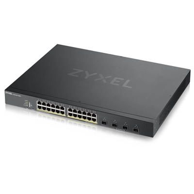 SWITCH ZYXEL XGS1930-28HP-EU0101F 24P GIGABIT (EROG.POE 375W)+ 4P 10GBE SFP+ ,IPV6, VLAN, NEBULAFLEX - FREE NEBULA BASIC