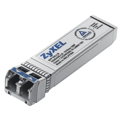 TRANSCEIVER ZYXEL ZYX-SFP10G-LR/ SFP10G-LR-ZZ0101F 10G MONOMODALE - FINO A 10KM - CONNETTORE LC - GARANZIA 2 ANNI