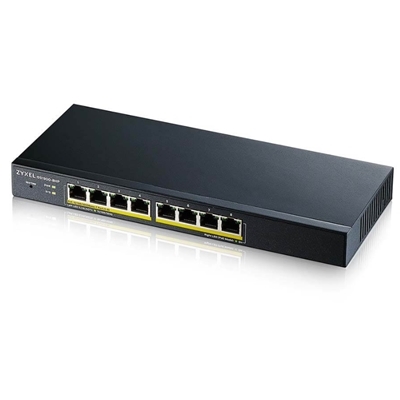 SWITCH 8P LAN GIGABIT POE ZYXEL GS1900-8HP-EU0102F WEB MANAGED LAYER 2 -SUPP.IPV6,VLAN -GAR.A VITA