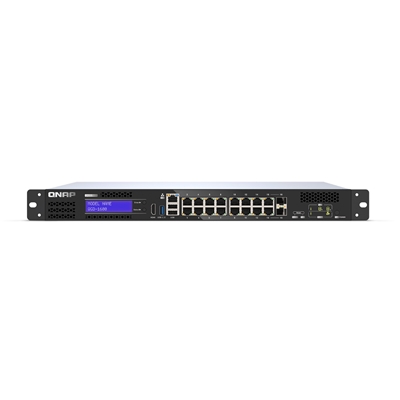 NAS-SWITCH MANAGED QNAP QGD-1600-4G 2HD SATA6 (NN INCL.) 4GB DDR4-CPU CEL.J4115 16P DI CUI 1GBPS-2P SFP+ 1P HOST PORT