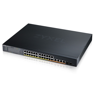 SWITCH 20P 2.5MGIGABIT POE ZYXEL XMG1930-30HP-ZZ0101F NEBULAFLEX MAN. L3 4P 2.5MGIGABIT POE++ 4P 10GBE POE++ 2P 10GBE FINO:31/03