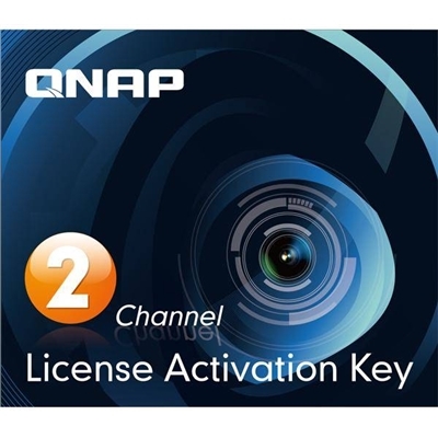 LICENZA CAMERA QNAP LIC-SW-SURVEILLANCE-2CH-EI (2 LICENZE)