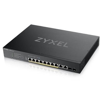 SWITCH 10P LAN GIGABIT ZYXEL XS1930-12HP-ZZ0101F NEBULAFLEX MAN.LAYER 8P MULTIGB POE 60W+2P MULTIGB+2P 10GBE SFP+IPV FINO:31/03