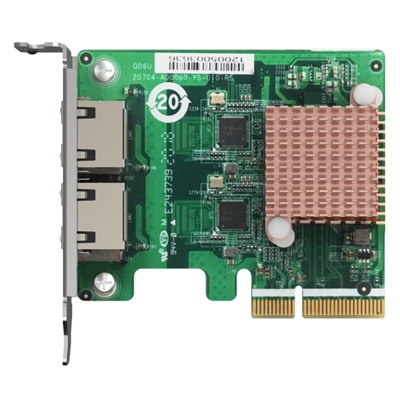 SCHEDA DI RETE QNAP QXG-2G2T-I225 DUAL PORT 2.5GBE