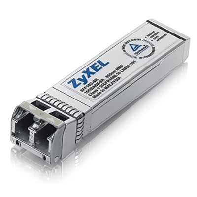 TRANSCEIVER ZYXEL ZYX-SFP10G-SR/ SFP10G-SR-ZZ0101F 10G MULTIMODALE - FINO A 300MT - CONNETTORE LC - GARANZIA 2 ANNI