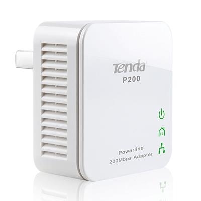 POWERLINE 200M TENDA P200 MINI ADAPTER CON HOME PLUG - GARANZIA 3 ANNI-