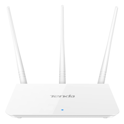 WIRELESS N ROUTER 300M TENDA F3 -2T2R 3P 10/100M - 2ANT. FISSE -GARANZIA 3 ANNI