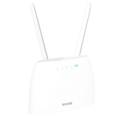 WIRELESS N ROUTER 4G LTE TENDA 4G06 N300 2.4GHZ /300MBPS 802.11 B/G/N - 2P 10/100 (DI CUI 1 WAN)2ANT.EST.+2 INT.-PULS. WPS