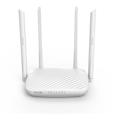 WIRELESS N ROUTER 600M TENDA F9 -2.4GHZ 1P WAN - 3P 10/100M - 4ANT. 6DBI OMNIDIREZIONALI -GARANZIA 3 ANNI