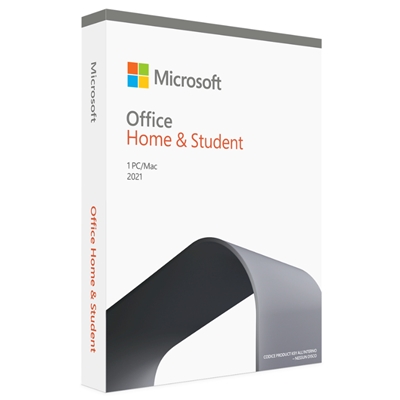 MICROSOFT OFFICE 2021 - HOME AND STUDENT 79G-05412 MEDIALESS P8 WIN + MAC