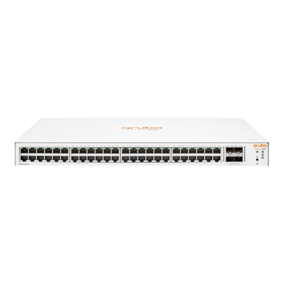 SWITCH ARUBA ISTANT ON JL814A 1830- 48G MANAGED 48X 10/100/1000 + 4XSFP 1GBE GARANZIA A VITA FINO:07/02