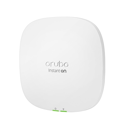 ACCESS POINT ARUBA R9B33A ISTANT ON AP25 INDOOR 802.11AX WAVE 4, 4X4:4 MU-MIMO WIFI6 + ALIM 12V/18W 1Y FINO:07/02