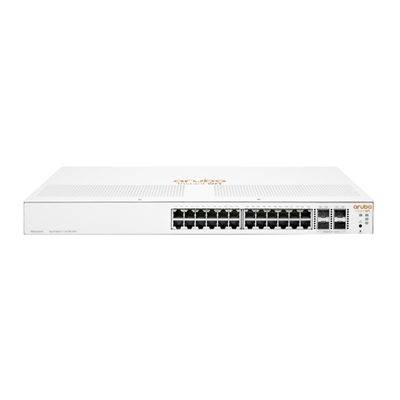 SWITCH ARUBA ISTANT ON JL683B 1930 24G MANAGED 24XRJ45 10/100/1000 POE 195W + 4SFP/SFP+ 1/10GBE GARANZIA A VITA FINO:07/02