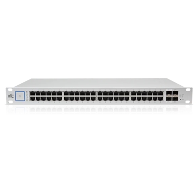 SWITCH 48P LAN GIGABIT UBIQUITI UNIFI US-48-500W MANAGED 2P SFP -SUPP. POE-