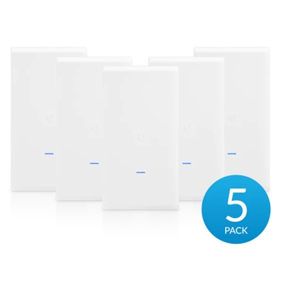 WIRELESS ACCESS POINT MESH PRO UBIQUITI UNIFI UAP-AC-M-PRO-5 OUTDOOR DUALBAND 2.4GHZ/450M 5GHZ/1300M (5 PACK) NON INCL.POE