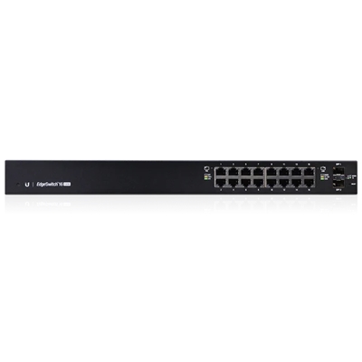 SWITCH 16P LAN GIGABIT UBIQUITI EDGESWITCH ES-16-150W POE+ - 2X SFP- MANAGED- 150W