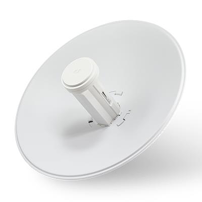 ANTENNA UBIQUITI PBE-M5-300 POWERBEAM M5 5GHZ AC 300MM WORLD -10/100-RANGE 20+KM -CONF.DIR.MIN.COM