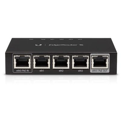 EDGE ROUTER UBIQUITI ER-X 5P RJ45 24V PASSIVE POE -