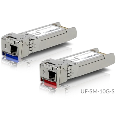 UBIQUITI UF-SM-10G-S U FIBER, SINGLE-MODE MODULE, 10G, BIDI 2 PACK -