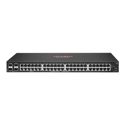 SWITCH HPE JL676A ARUBA 6100 48 PORTE 10/100/1000 + 4X 1GB/10GB SFP+ GAR A VITA FINO:07/02