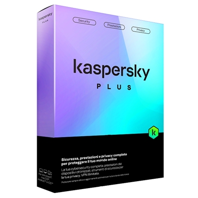 KASPERSKY BOX PLUS -- 3 DISPOSITIVI (KL1042T5CFS-SLIM) FINO:29/03