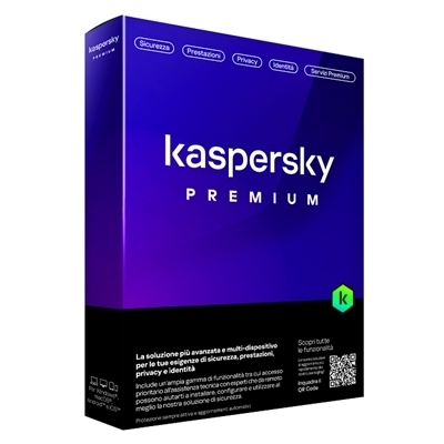 KASPERSKY BOX PREMIUM -- 3 DISPOSITIVI (KL1047T5CFS-SLIM) FINO:29/03