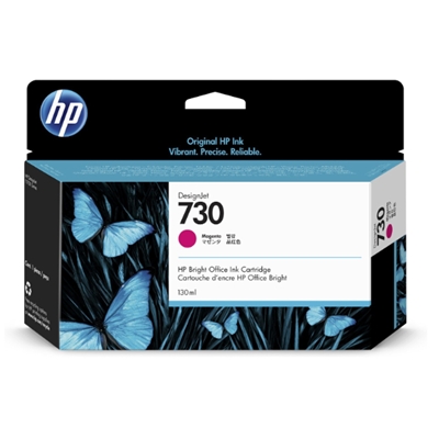 CARTUCCIA HP 730 P2V63A MAGENTA DESIGNJET 130ML ADATTA A DESIGNJET, T1600, T1700, T2600