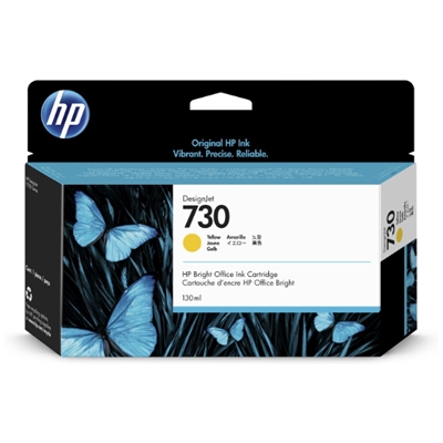 CARTUCCIA HP 730 P2V64A GIALLO DESIGNJET 130ML ADATTA A DESIGNJET, T1600, T1700, T2600