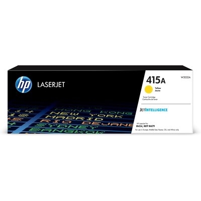 TONER HP 415A W2032A GIALLO 2.100PG LASERJET